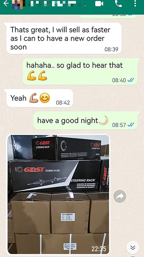 GDST steering rack feedback