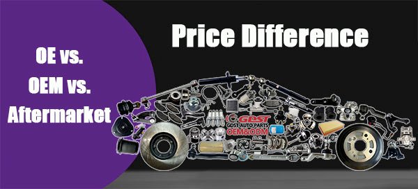 Price Difference: OE vs OEM vs Aftermarket